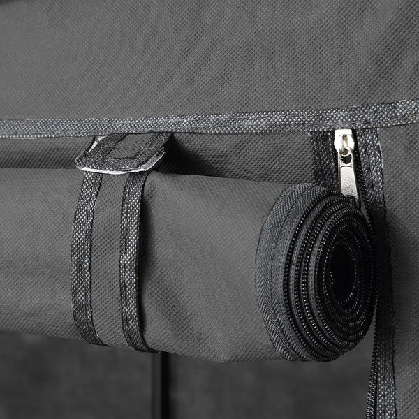 Levede Portable Corner Clothes Closet Wardrobe Storage Organiser Rack Unit Shelf Deals499