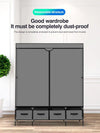 Levede Portable Wardrobe 4 Drawers Large Storage Cabinet Organiser Shelf Rack Deals499
