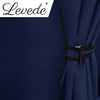 Levede Portable Wardrobe Clothes Closet Storage Cabinet 4 Drawer Navy Blue Deals499