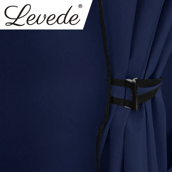 Levede Portable Wardrobes Shoe Rack Clothes Cabinet Closet Storage Navy Blue Deals499