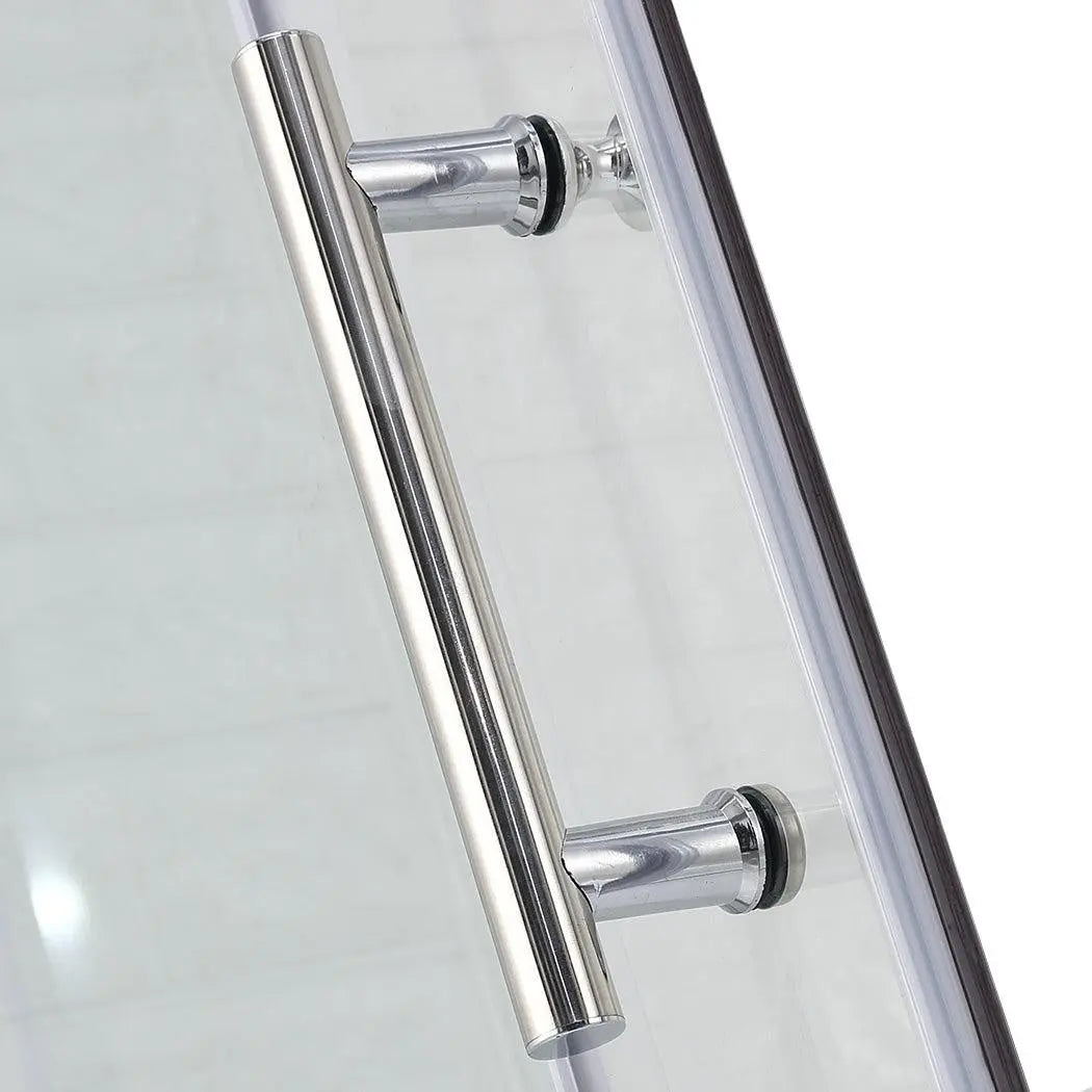 Levede Shower Screen Screens Door Seal Enclosure Glass PanelCurved800x800x1900mm Deals499