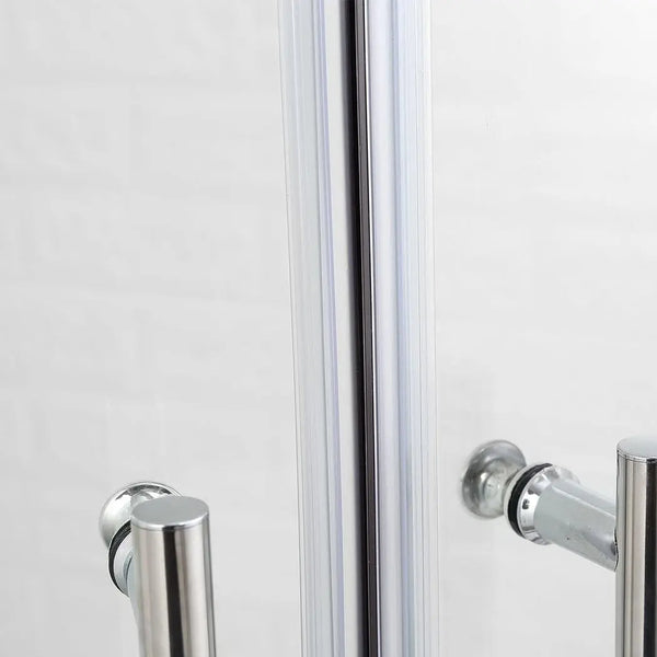 Levede Shower Screen Screens Door Seal Enclosure Glass PanelCurved800x800x1900mm Deals499