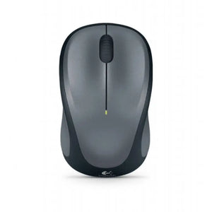 Logitech M235 Wireless Mouse Grey Contoured design Glossy Comfort Grip Advanced Optical Tracking 1-year battery life LOGITECH