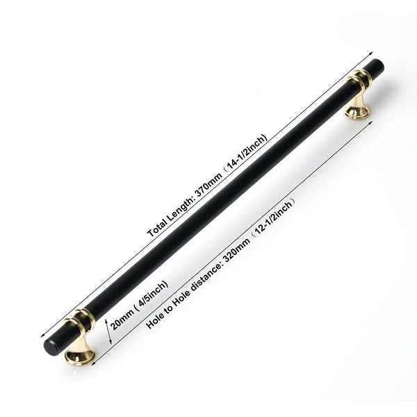 Luxury Design Kitchen Cabinet Handles Drawer Bar Handle Pull Black 320mm Deals499