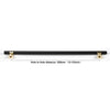 Luxury Design Kitchen Cabinet Handles Drawer Bar Handle Pull Black 320mm Deals499