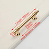 Luxury Design Kitchen Cabinet Handles Drawer Bar Handle Pull Gold 128MM Deals499