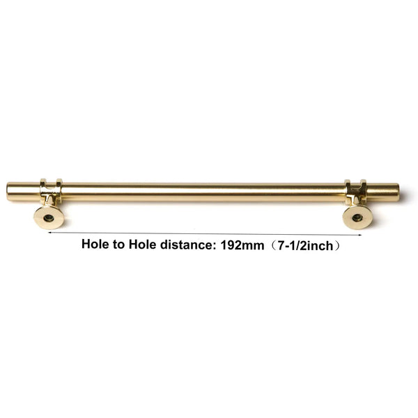 Luxury Design Kitchen Cabinet Handles Drawer Bar Handle Pull Gold 190MM Deals499