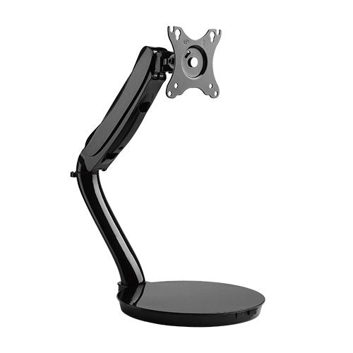 Brateck Singlel Monitor Freestanding Interactive Counterbalance Steel Monitor Arms For Most 13'-27' Flat & Curved Monitors,up to 6kg/Screen. BRATECK