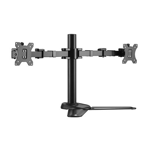BRATECK Dual Monitors Affordable Steel Articulating Monitor Stand Fit Most 17'-32' Monitors Up to 9kg per screen BRATECK