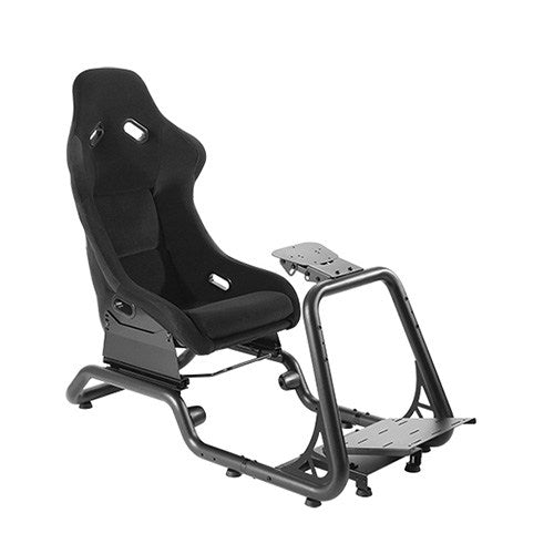 BRATECK Premium Racing Simulator Cockpit Seat Professional Grade Product for the Serious Sim Racer 600x1285~1515x1160mm BRATECK