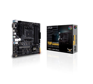 ASUS TUF GAMING A520M-PLUS AMD A520 (Ryzen AM4) micro ATX motherboard with M.2 support, 1 Gb Ethernet, HDMI/DVI/D-Sub, SATA 6 Gbps, USB 3.2 Gen 2 ASUS