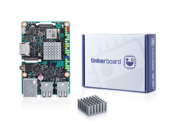 ASUS TINKER BOARD/2GB, ARM-based Single Board Computer, Rockchip Quad-Core RK3288 CPU, 2GB DDR3, ARM Mali T764 GPU, MicroSD, RTL GB LAN, Wireless N ASUS