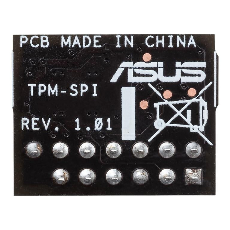 ASUS TPM-SPI TPM Chip, Improve Your Computer's Security. 14-1 pin and SPI interface, Nuvoton NPCT750, Compliant With TCG Specification Family 2.0 ASUS