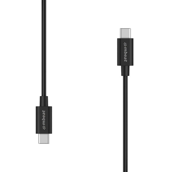MBEAT Prime 2m USB-C to USB-C 2.0 Charge And Sync Cable High Quality/Fast Charge for Mobile Phone Device Samsung Galaxy Note 8 S8 9 Plus LG Huawei MBEAT