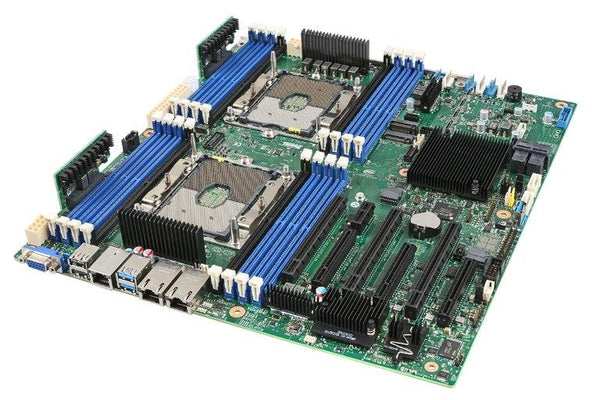 INTEL S2600STBR Server Motherboard, Dual 3647, C624, 16xDIMM, 2x10GbE, PCIe x16, SSI EEB INTEL