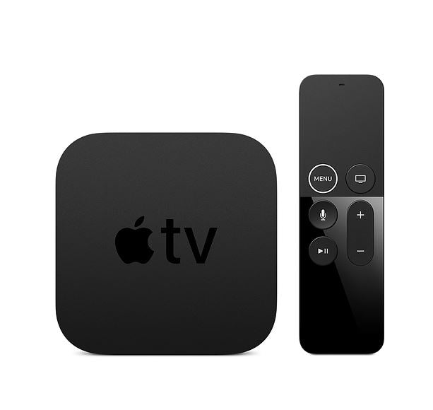 APPLE TV 4K 32GB- Apple TV 4K with Siri Remote, Power cord, Lightning to USB Cable, Dolby Digital Plus 7.1 Sound, A10X Fusion chip, Ultrafast Graphics APPLE