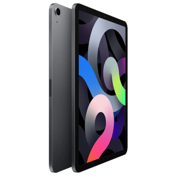 APPLE iPad Air 10.9 inch Wi-Fi 64GB - Space Grey (4th Gen) - 10.9' Retina Display,A14 Bionic chip with Neural Engine,iPadOS 14,Wi-Fi only APPLE