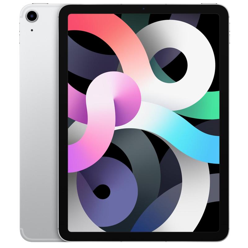 Apple iPad Air 10.9 inch Wi-Fi 64GB - Silver (4th Gen) - 10.9' Retina Display,A14 Bionic chip with Neural Engine,iPadOS 14,Wi-Fi only APPLE