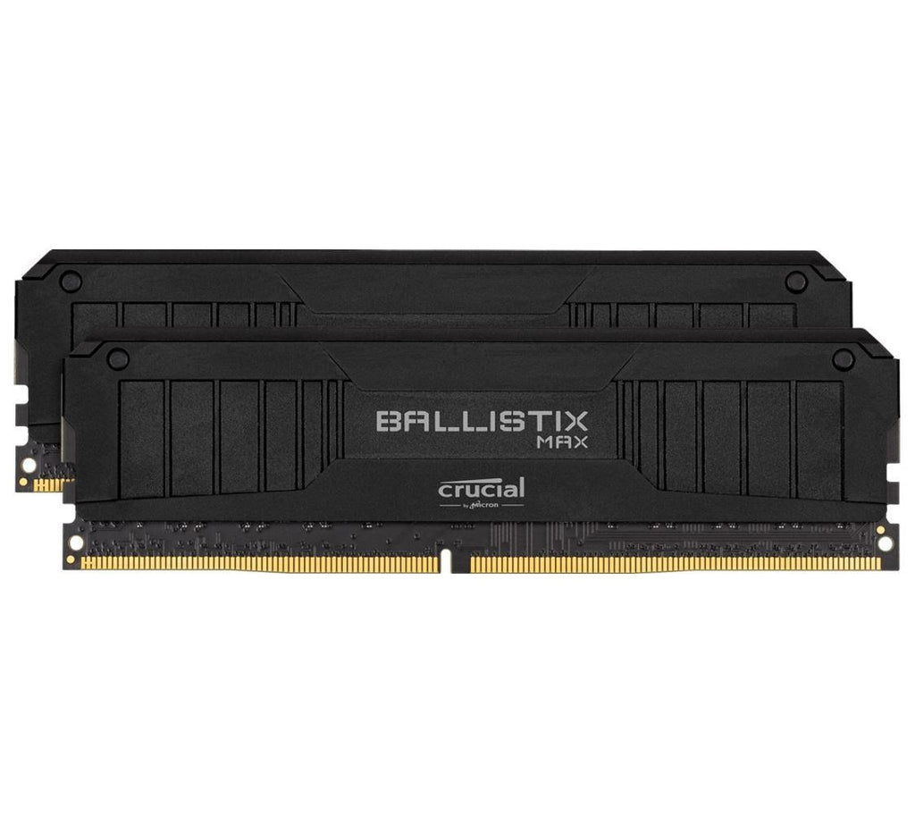 MICRON (CRUCIAL) Ballistix MAX 32GB (2x16GB) DDR4 UDIMM 4000MHz CL18 Black Aluminum Heat Spreader Intel XMP2.0 AMD Ryzen Desktop PC Gaming Memory MICRON
