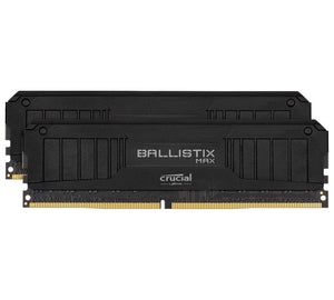 MICRON (CRUCIAL) Ballistix MAX 32GB (2x16GB) DDR4 UDIMM 4400MHz CL19 Black Aluminum Heat Spreader Intel XMP2.0 AMD Ryzen Desktop PC Gaming Memory MICRON