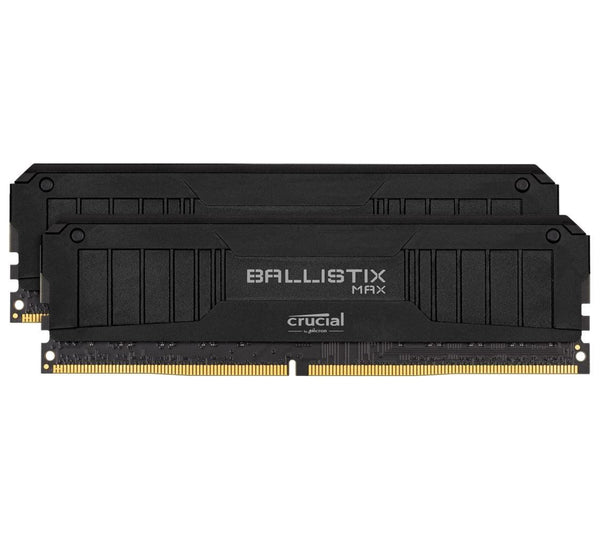 MICRON (CRUCIAL) Ballistix MAX 16GB (2x8GB) DDR4 UDIMM 4000MHz CL18 Black Aluminum Heat Spreader Intel XMP2.0 AMD Ryzen Desktop PC Gaming Memory MICRON