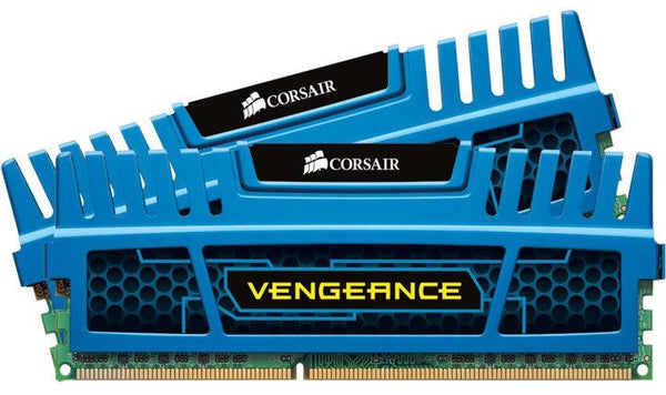 CORSAIR Vengeance 8GB (2x4GB) DDR3 1600MHz C9 Desktop Gaming Memory Blue CORSAIR