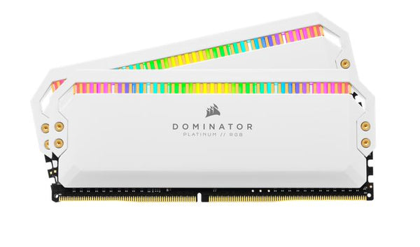 CORSAIR Dominator Platinum RGB 32GB (2x16GB) DDR4 4000MHz C19 1.35V DIMM XMP 2.0 White Heatspreaders Desktop PC Gaming Memory CORSAIR