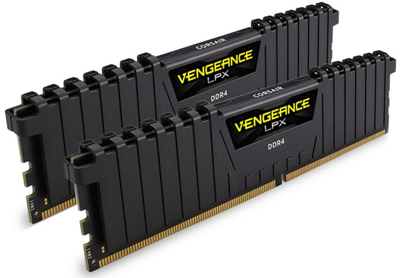 CORSAIR Vengeance LPX 16GB (2x8GB) DDR4 3600MHz C14 Desktop Gaming Memory Black - AMD Ryzen - easily tune to 3800MHz CORSAIR
