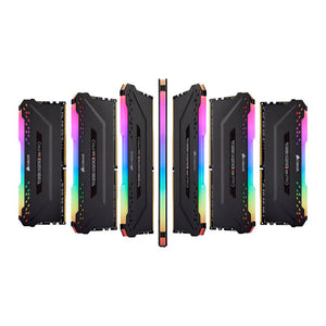 CORSAIR Vengeance RGB PRO 32GB (2x16GB) DDR4 3000MHz C16 Desktop Gaming Memory ~CMW32GX4M2C3000C15 CORSAIR