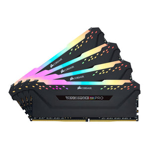 CORSAIR Vengeance RGB PRO 64GB (4x16GB) DDR4 3000MHz C16 Desktop Gaming Memory ~CMW64GX4M4C3000C15 CORSAIR