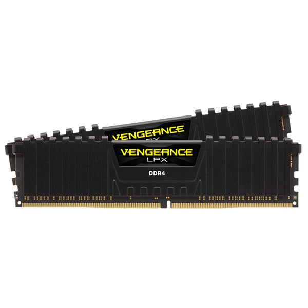 CORSAIR Vengeance LPX 64GB (2x32GB) DDR4 2400MHz C16 1.2V XMP 2.0 Black Desktop Gaming Memory AMD Optimized CORSAIR