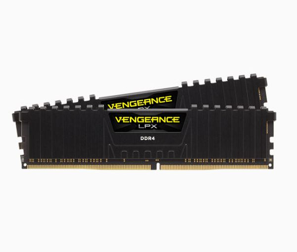 CORSAIR Vengeance LPX 64GB (2x32GB) DDR4 2666MHz C16 16-18-18-35 1.2V XMP 2.0 Black Desktop Gaming Memory AMD Optimized CORSAIR