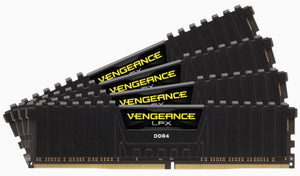 CORSAIR Vengeance LPX 32GB (4x8GB) DDR4 3600MHz C16 Desktop Gaming Memory Black CORSAIR