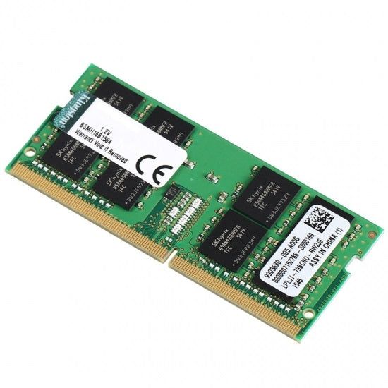 KINGSTON 4GB (1x4GB) DDR4 SODIMM 2400MHz CL17 1.2V Unbuffered ValueRAM Single Stick Notebook Laptop Memory RAM KINGSTON