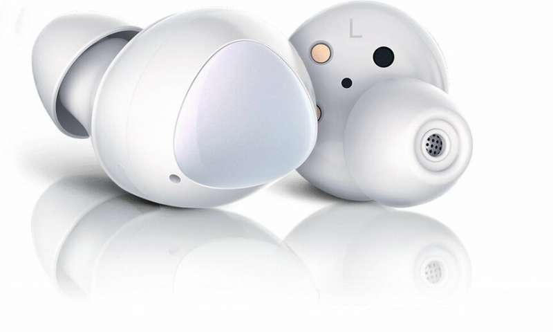 Samsung Galaxy Earbuds White SM-R170 - Compatible Smartphones- Android 5.0 or later and 1.5 or more, Water Resistant- IPX2 (Splash), Bluetooth v5.0 SAMSUNG