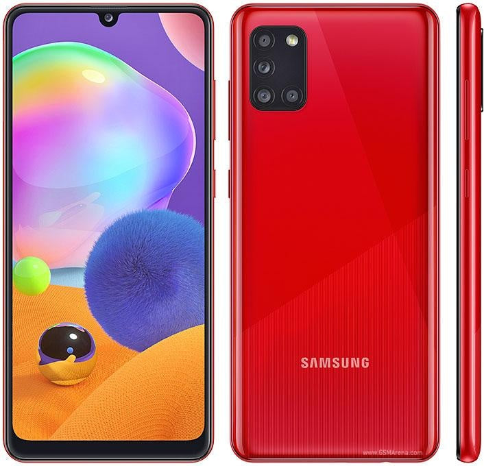 SAMSUNG Galaxy A31 128GB CRUSH RED - 6.4' Screen Size, Dual Sim, Octa Core Processor, Quad Camera, 128GB Inbuilt Memory exp to 512GB Via MicroSD Card SAMSUNG