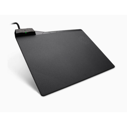 Corsair MM1000 Qi Wireless Charging Mouse Pad, USB 3.0 Pass-Through, LED Charging Indicator, Micro-Textured Hard Surface CORSAIR