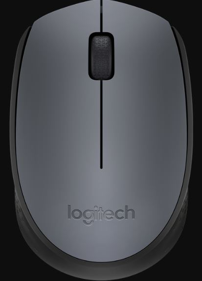 Logitech M171 Grey Reliable 2.4Ghz Wireless Mouse, 1 Year Battery Life LOGITECH