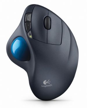 Logitech M570 Wireless Mouse Trackball Comfort Compact Time-tested shape 2.4GHz wireless 18 month battery life(LS) LOGITECH