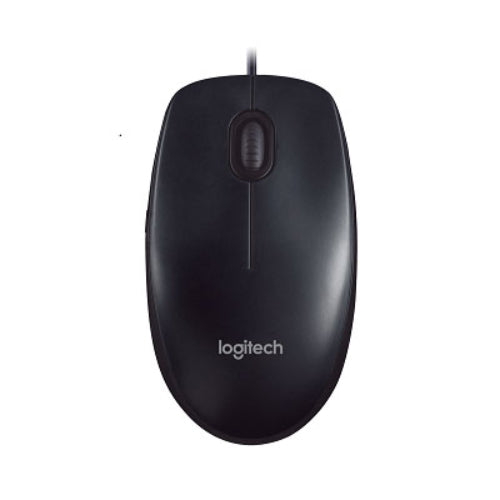 Logitech M90 USB Wired Optical Mouse 1000dpi for PC Laptop Mac Full Size Comfort smooth mover(L) LOGITECH