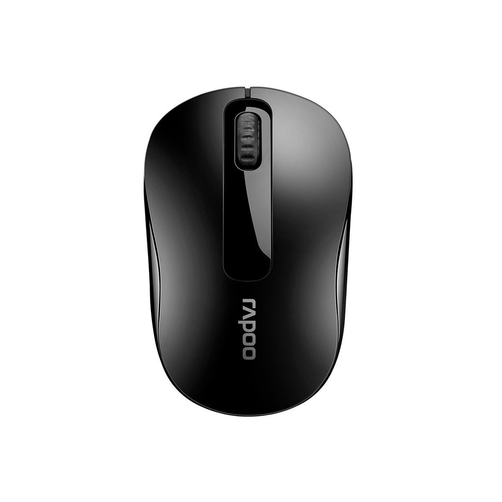 RAPOO M10 PLUS  2.4GHz Wireless Optical Mouse Black - 1000dpi 3Keys RAPOO