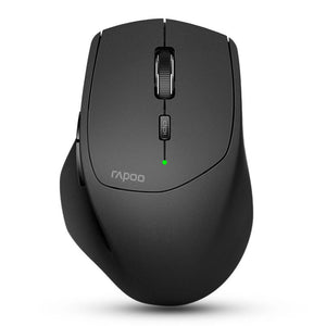 RAPOO MT550 Multi-Mode Wireless Mouse - Adjustable DPI 16000DPI, Smart Switch up to 4 devices, 12 months Battery Life, Ideal for Desktop PC, Notebook RAPOO