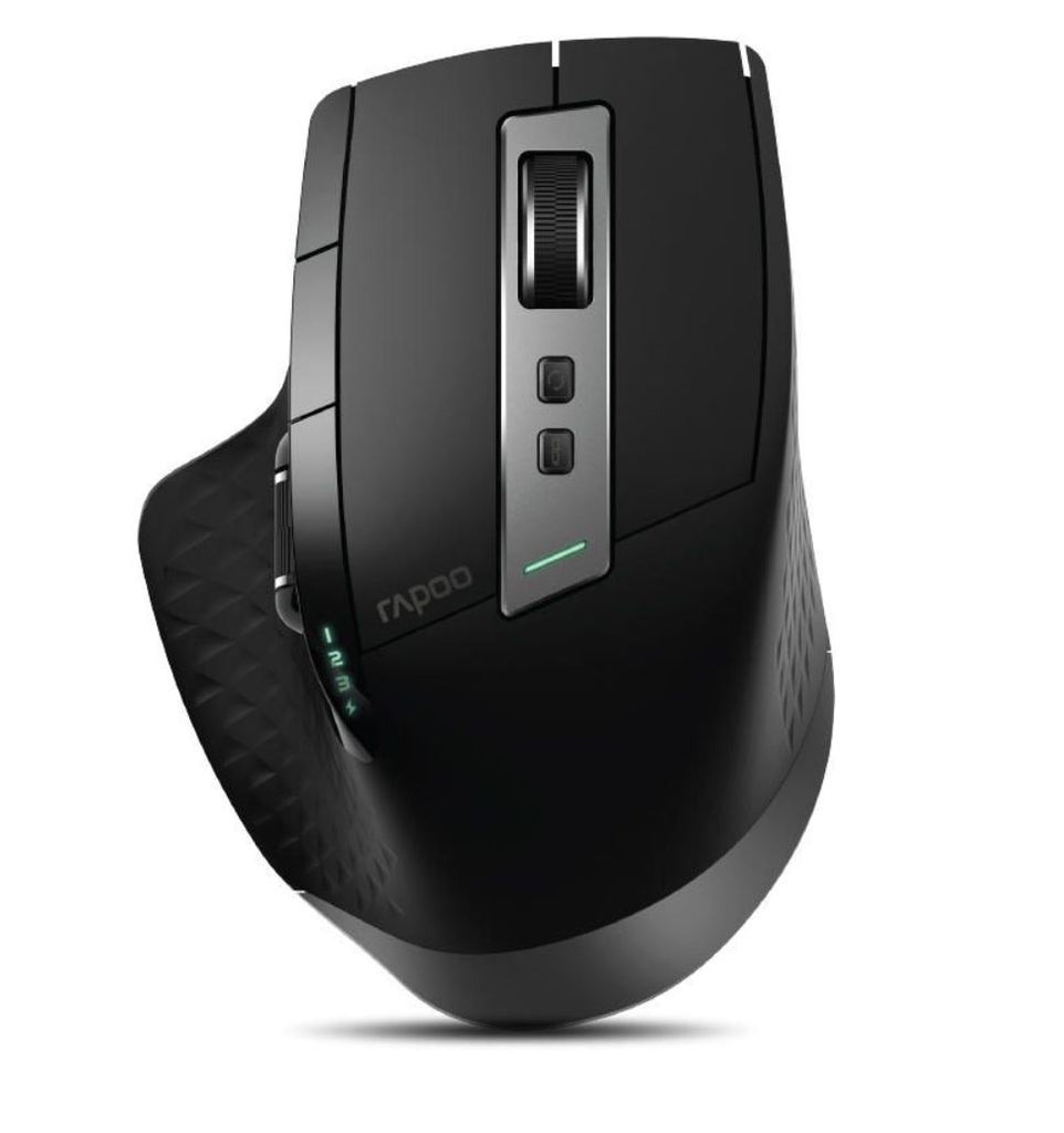 RAPOO MT750S Multi-Mode Bluetooth & 2.4G Wireless Mouse - Upto DPI 3200 Rechargeable Battery RAPOO
