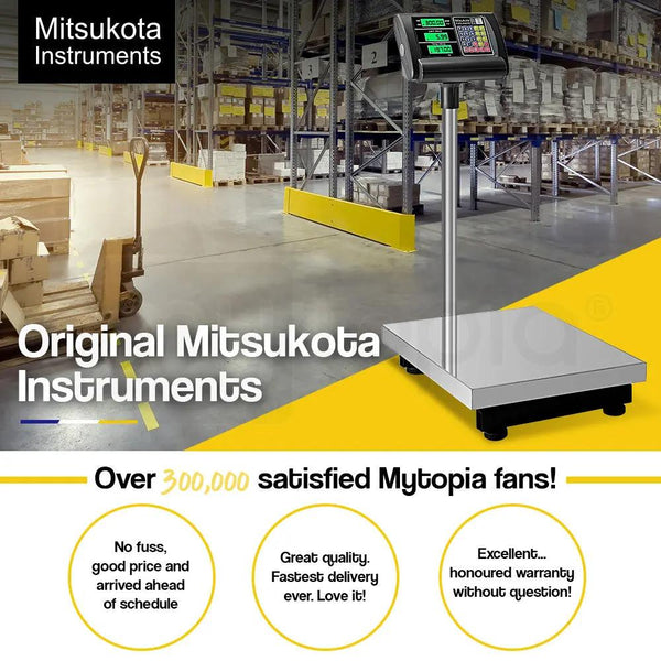 MITSUKOTA 300KG Electronic Digital Platform Scales Postal Market Shop Scale Deals499