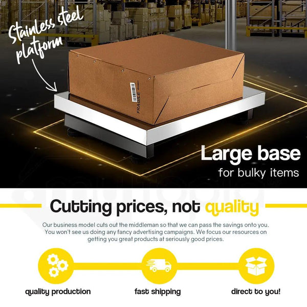 MITSUKOTA 300KG Electronic Digital Platform Scales Postal Market Shop Scale Deals499