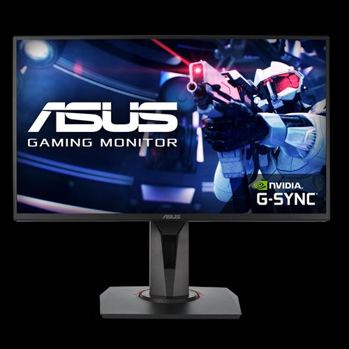 ASUS VG258Q 24.5' Gaming Monitor, Full HD, 1ms, 144Hz, TN, G-SYNC Compatible, Adaptive-Sync, Free-Sync, 1xHDMI/DP/DVI-D, 2x2W Audio ASUS