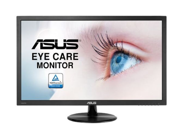 ASUS VP247HAE 23.6' Eye Care Monitor Full HD, 5ms, 75Hz, Low Blue Light, Flicker Free, Anti Glare , VESA 100mm, D-Sub/HDMI ASUS