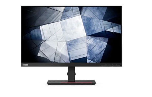 LENOVO ThinkVision P24Q-20 23.8' QHD 2K Monitor  - 2560x1440, DP, HMDI, Audio, USB3.0 Hub, Pivot, Height Adjustable, Tilt, Swivel, 3YR LENOVO