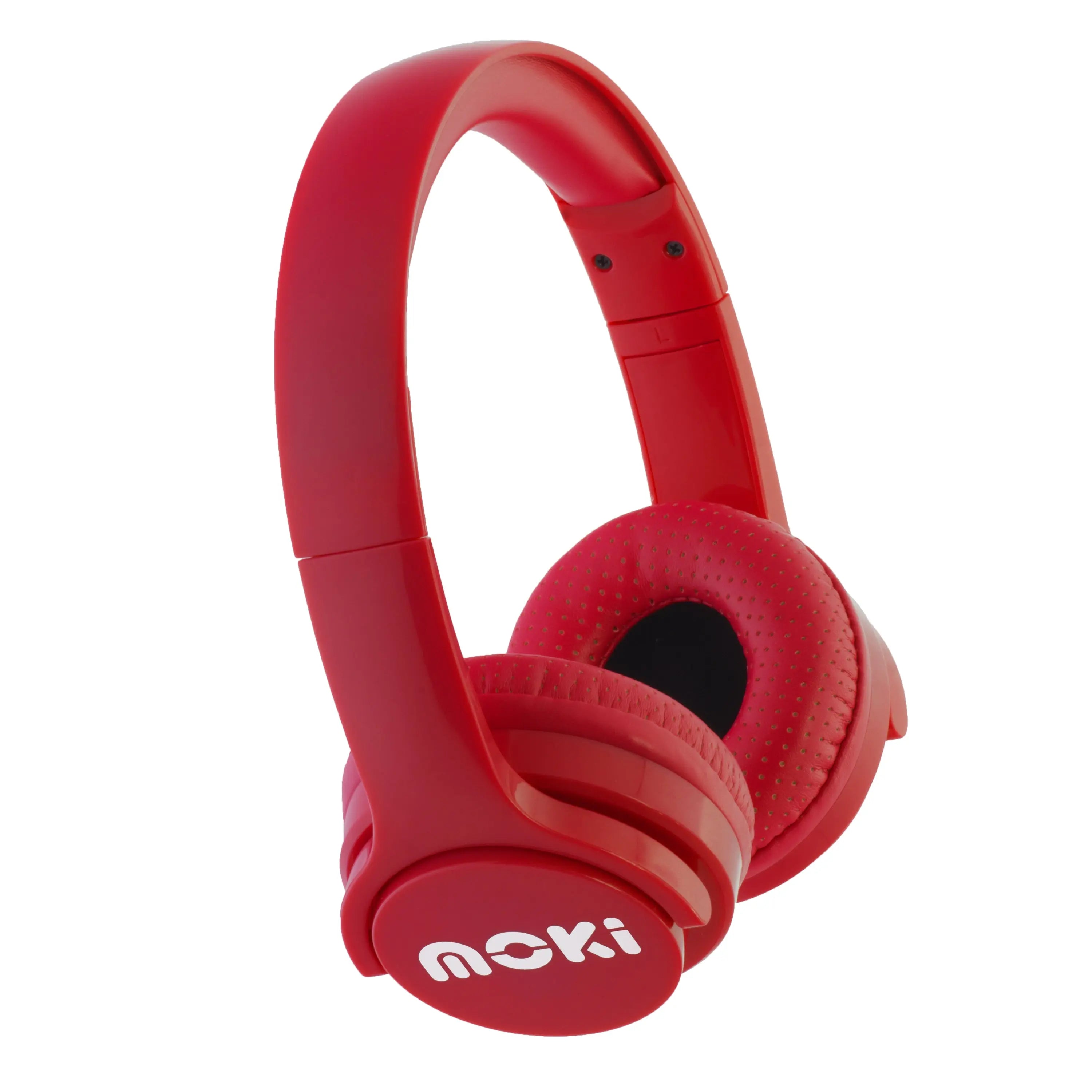 MOKI Brites Bluetooth Headphones Red MOKI