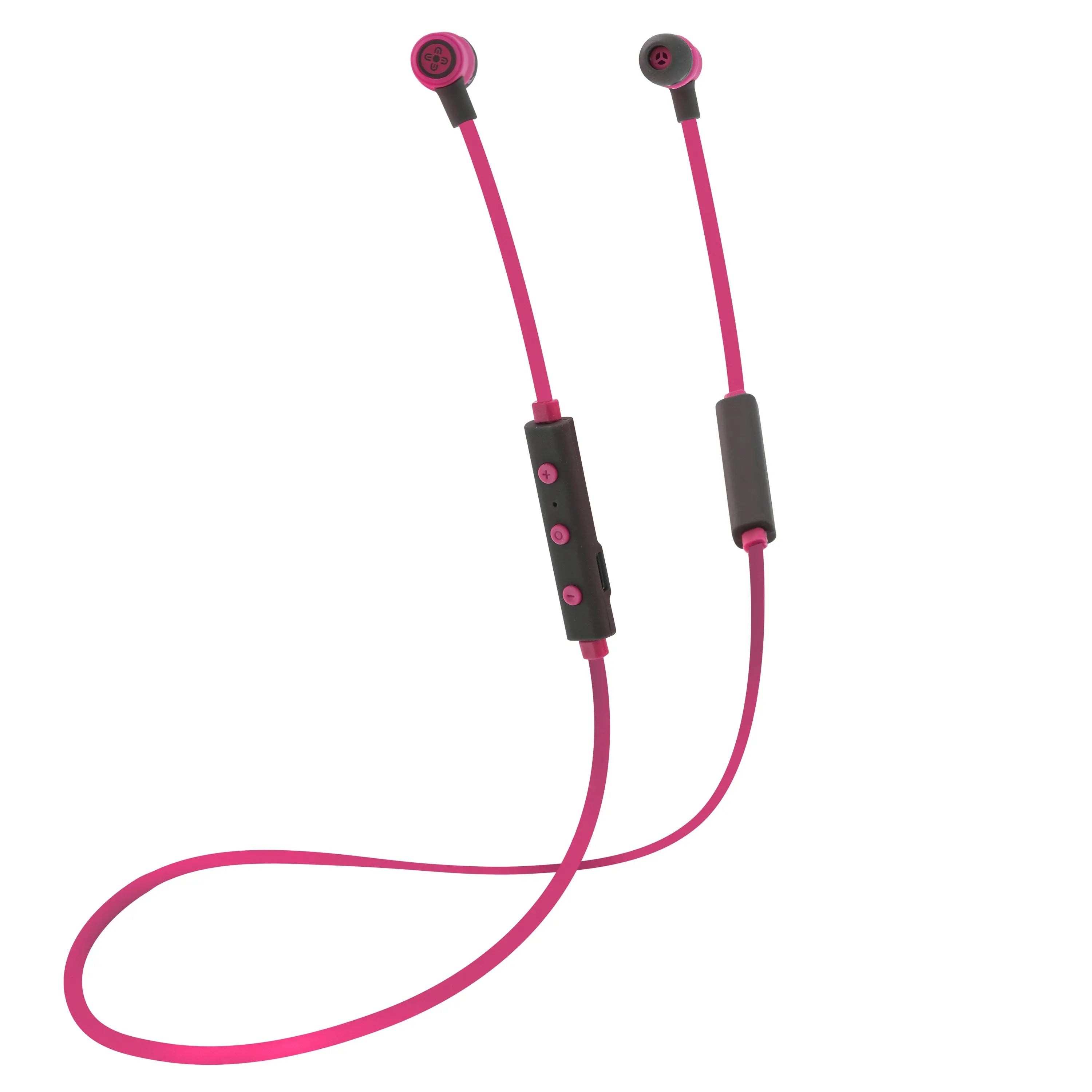 MOKI FreeStyle Bluetooth Earphones - Pink MOKI